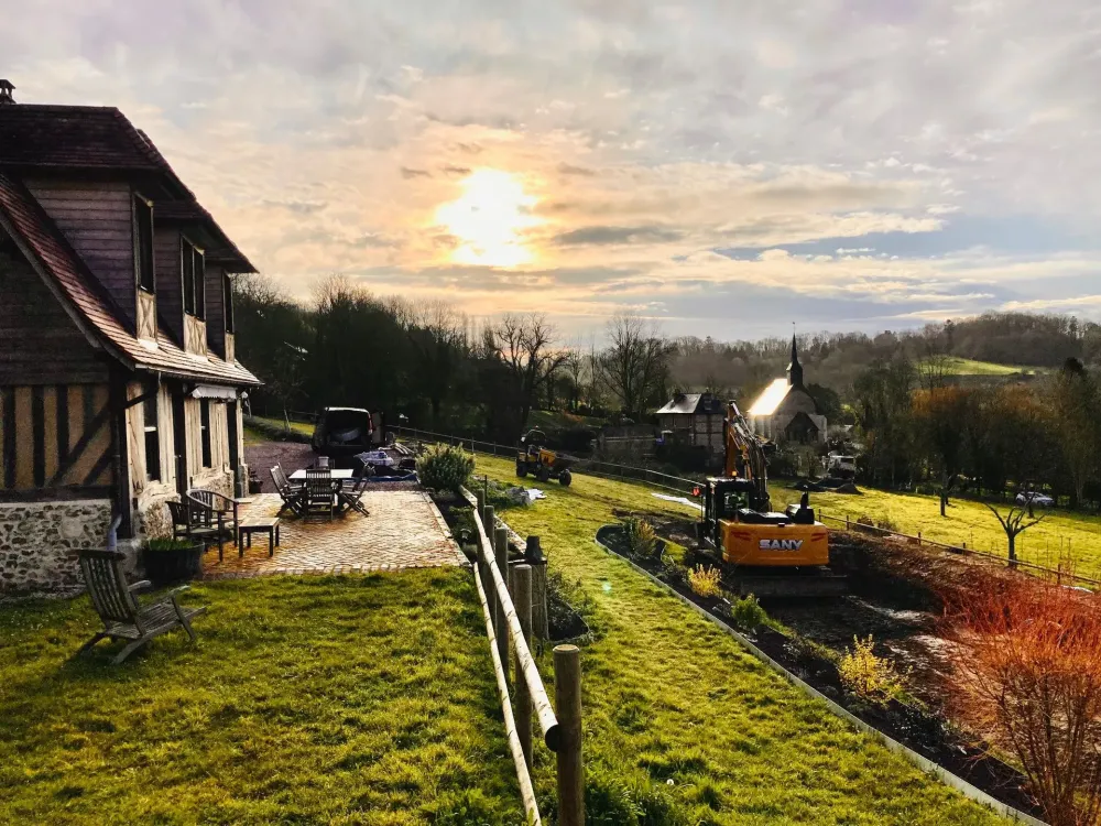 Création des espaces extérieurs à Dives-sur-Mer